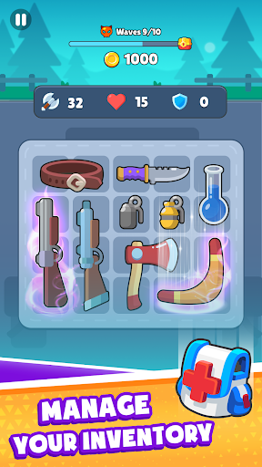Backpack Hero: Merge Weapon ekran görüntüsü