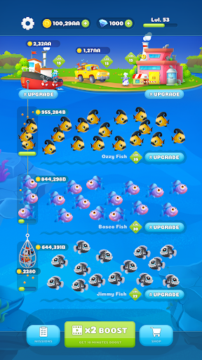 IDLE Fishing Tycoon ekran görüntüsü