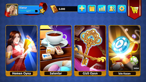 Mega 101 Okey - Çevrimiçi ekran görüntüsü