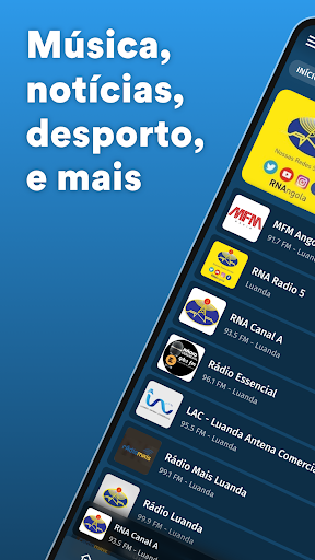 Radio Angola: Rádio FM e AM ekran görüntüsü