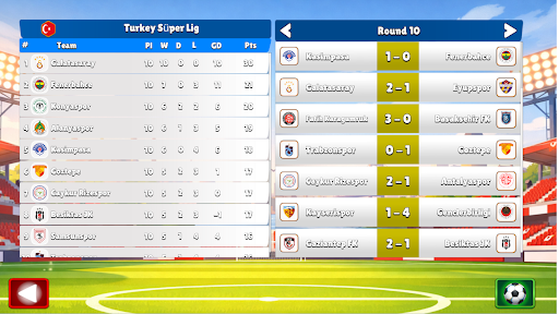Türkiye Futbol Star 2026 ekran görüntüsü