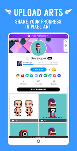 Pixel Network ekran görüntüsü