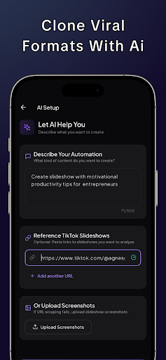 SlideFarm - AI Carousel Maker ekran görüntüsü