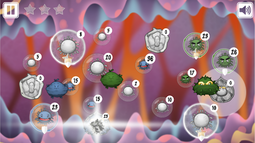 NanoWar: Cells VS Virus ekran görüntüsü
