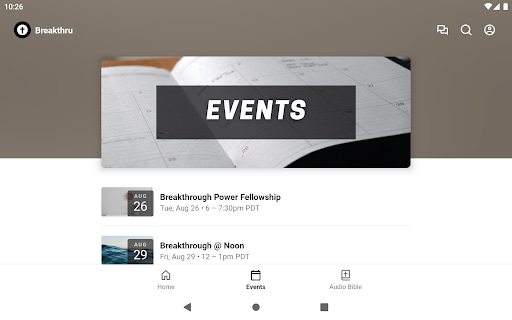 Breakthrough Power Ministries ekran görüntüsü