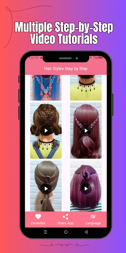 Girls Hairstyles Step by Step ekran görüntüsü