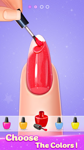 Nail Salon Makeover Games ekran görüntüsü