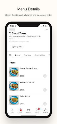 TJ Street Tacos ekran görüntüsü