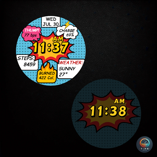 POP Time Saat Yüzü ekran görüntüsü