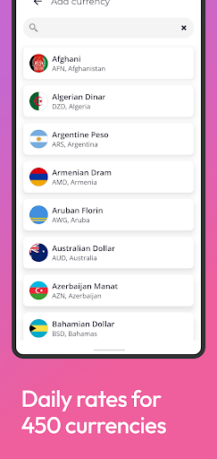 Instant Currency Converter ekran görüntüsü