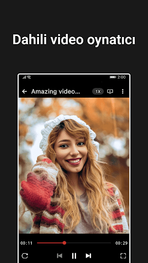 W Video Indirici ve Oynatıcı ekran görüntüsü