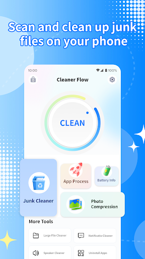 Cleaner Flow ekran görüntüsü