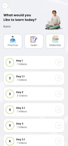Espot Learning App ekran görüntüsü