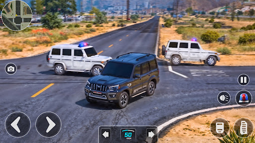 Police Car Driving:Chase Game ekran görüntüsü