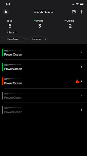 EcoFlow Pro for installers ekran görüntüsü