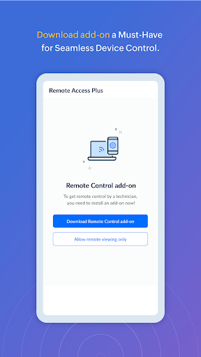 Remote Access Plus Agent ekran görüntüsü