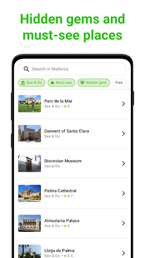 Palma de Mallorca SmartGuide ekran görüntüsü
