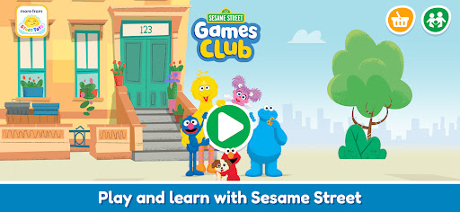 Sesame Street Games Club ekran görüntüsü