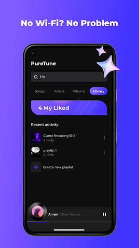 PureTune: Offline Music ekran görüntüsü