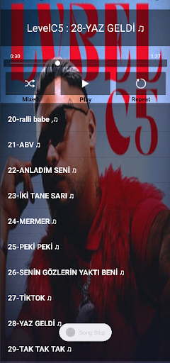 Lvbel C5 Şarkıları İnternetsiz ekran görüntüsü