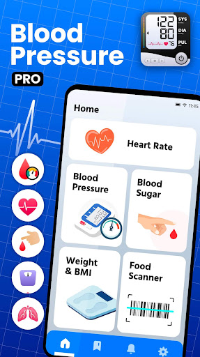 Blood Pressure App Pro ekran görüntüsü