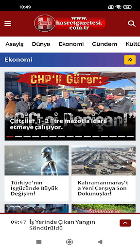 Hasret Gazetesi ekran görüntüsü