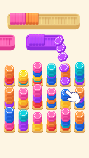 Pencil Stack Color Sort ekran görüntüsü