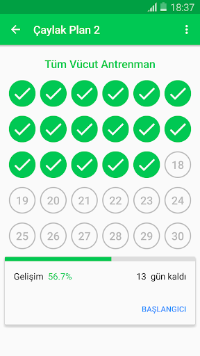 30 Günlük Zorlu Fitness Görevi ekran görüntüsü