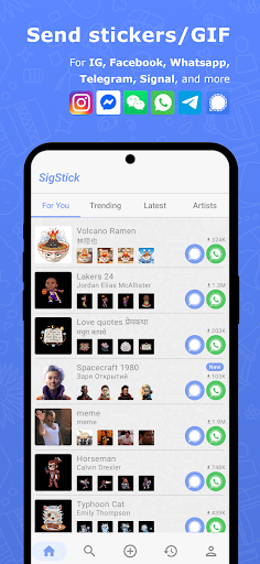 SigStick Sticker Maker ekran görüntüsü
