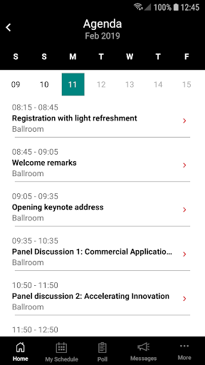 HSBC Events ekran görüntüsü