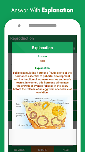 Biology MCQs with Answers and  ekran görüntüsü