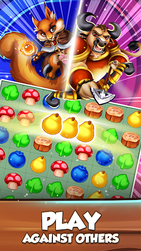 Muzzle Mash: PvP Match 3 RPG ekran görüntüsü