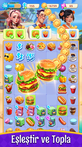 Merge Diner - Yemek oyunları ekran görüntüsü