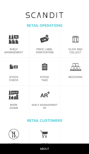 Scandit Retail ekran görüntüsü