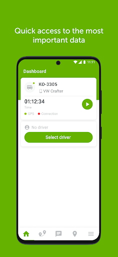 Mapon Driver ekran görüntüsü