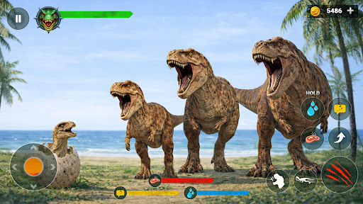 Jurassic Clash Dino Sim Primal ekran görüntüsü
