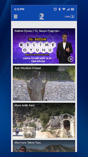 TV2 ekran görüntüsü