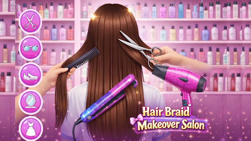 School kids Hair styles Makeup ekran görüntüsü