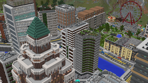 MCPE için Şehir Haritaları ekran görüntüsü