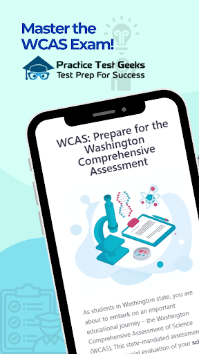 WCAS Practice Test ekran görüntüsü