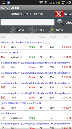 Emlak Asistanim ekran görüntüsü