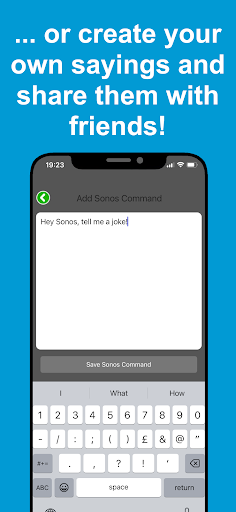 Ask for Sonos ekran görüntüsü