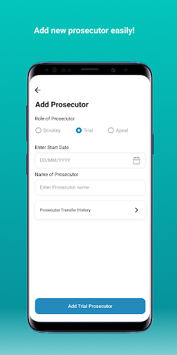 Prosecution CFMS ekran görüntüsü