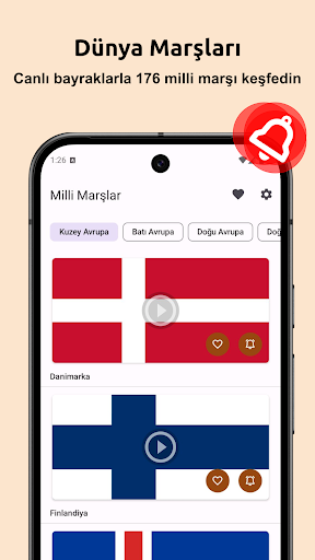 Milli Marşlar, Zil Sesleri ekran görüntüsü