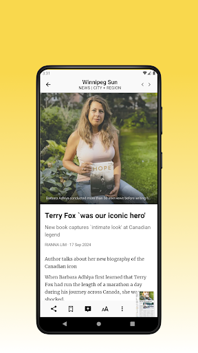 ePaper Winnipeg Sun ekran görüntüsü