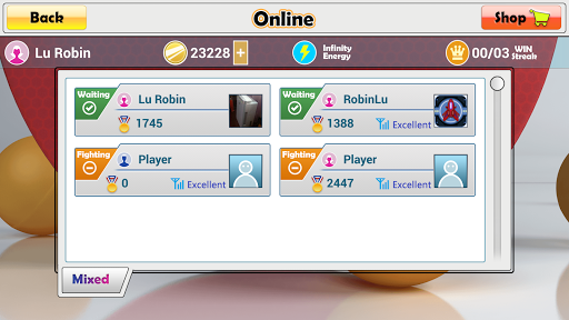 Virtual Table Tennis ekran görüntüsü