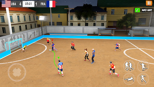Street Football: Futsal Games ekran görüntüsü