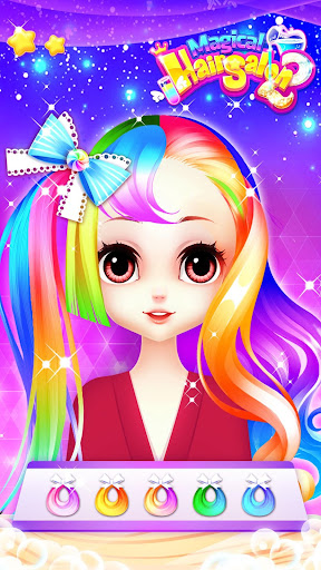 Fashion Hair Salon Games ekran görüntüsü