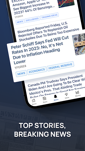 Benzinga Financial News & Data ekran görüntüsü