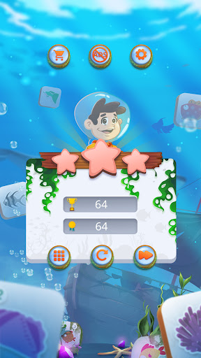 Mahjong Connect Fish World ekran görüntüsü